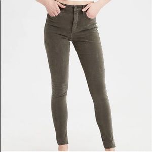 🚫SOLD🚫 American Eagle jeggings - Green